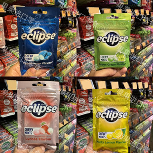 香港代购露思同款进口易极香口珠薄荷味口香糖清新提神清爽宜人