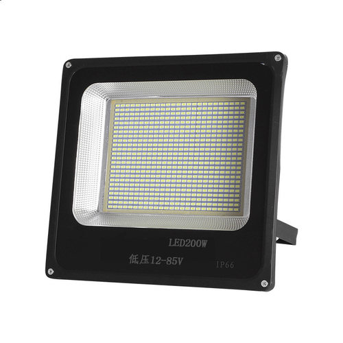 LED泛光灯室外防水100w厂房灯庭院灯广告射灯12V24V36V低压投光灯