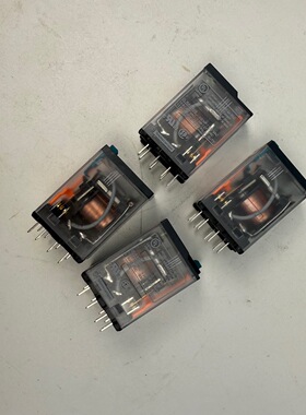 全新原厂 中间继电器RXM2AB1P7 RXM4AB1P7 230V 带测试按钮 无LED