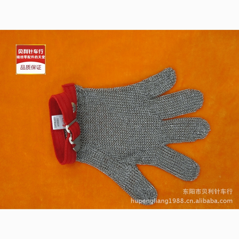 HongCho  钢丝手套 金属手套 防切割手套 裁剪机用手套