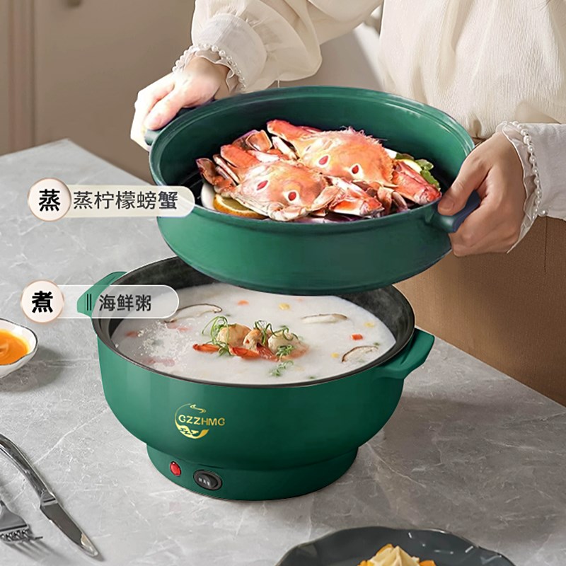 德国全自动电火锅一体炒菜电炒锅多功能料理锅蒸R煎炒电饭煲不粘