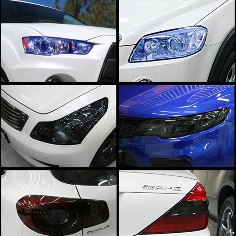 凯迪拉克ATSL XTSn XT4 XT5 CTS CT6熏黑大灯膜熏黑保护贴膜尾灯