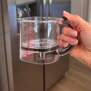 新品食品级可折叠量杯四段调节厨房烘焙多容量量杯家用便携刻度杯