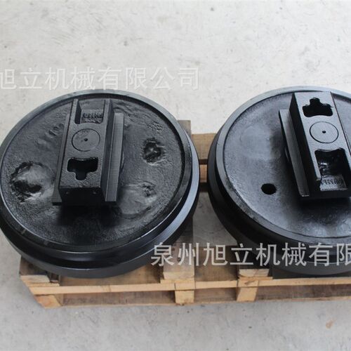 菲亚特FH150 挖掘机配件 进口挖掘机引导轮厂家直供四轮一带