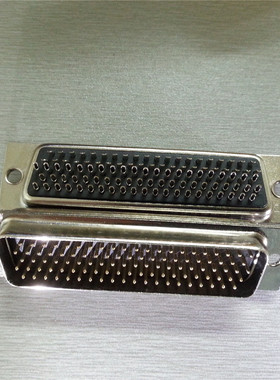 d-sub104p公头 新品焊线式HDB104pin插头 5排104芯矩形连接器