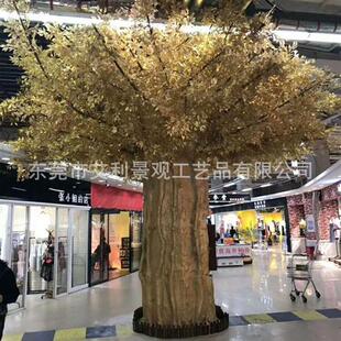 半边榕树室内外人造大型工程树装饰树酒店大厅大树绿植高仿真