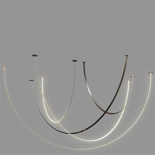 现代北欧led吊灯具客厅餐厅样板房创意艺术展厅专卖店铺非标制作