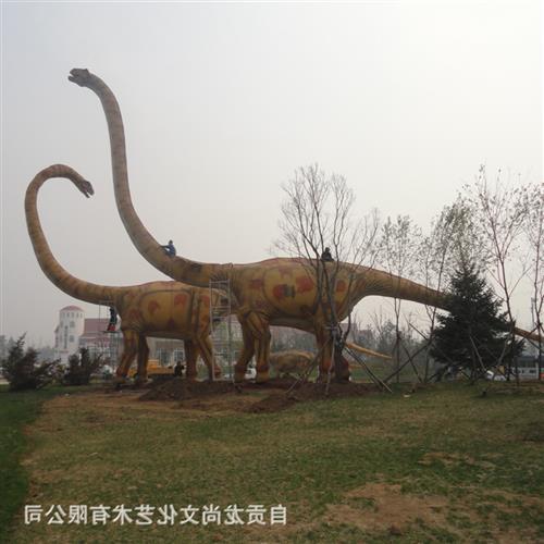 大型仿真恐龙侏罗纪模型电子马门溪龙腕龙雕塑厂家直销图片