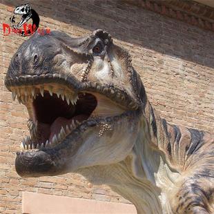 霸王龙机械恐龙大型仿真恐龙模型制作厂家室内外景观会动会叫