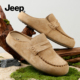 夏季 厚底洞洞拖鞋 勃肯鞋 包头穆勒半拖女款 女外穿2026新款 JEEP女鞋