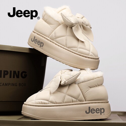【明星同款】JEEP东北保暖雪地靴