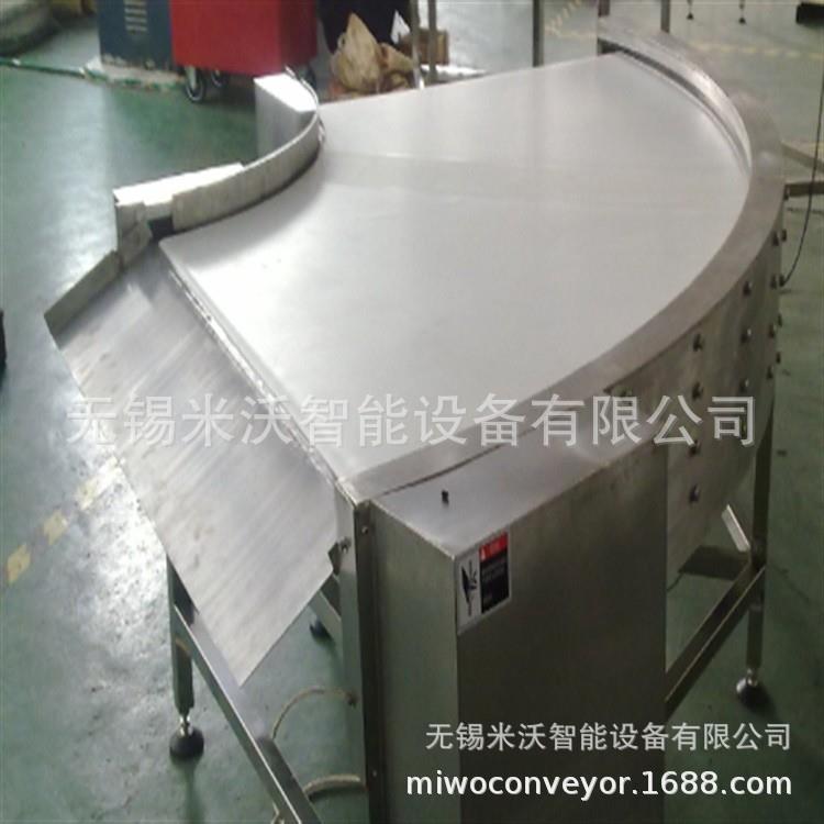 厂家直供 可以设计90°180°刀口转弯机 食品级不锈钢皮带转弯机