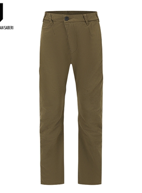 11 BY BBS棉制机织男式裤子绿色11BYBBS P2 1403G