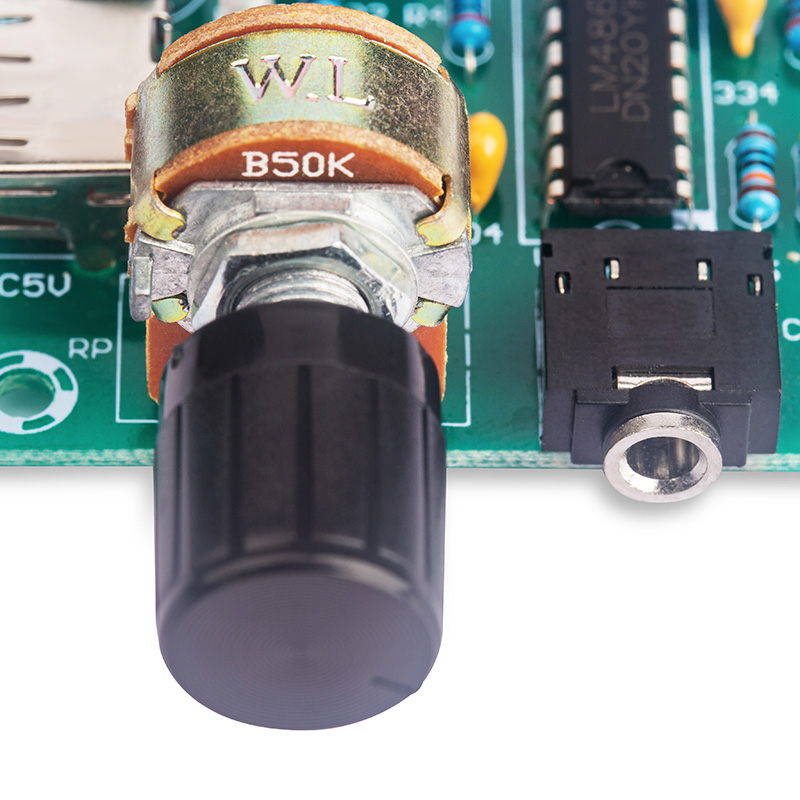 AB类大推力LM4863功放板 2*5W 迷你D类 数字功放模块 UVSB供电3~5