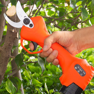 电剪树枝专用剪刀修剪花卉剪刀电动大开口果树充电式修枝剪高枝剪