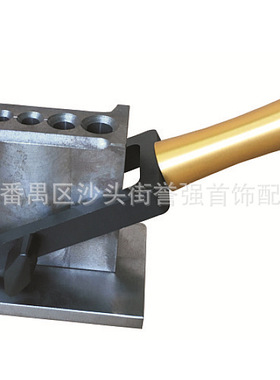 YU QIANG 欧式两用平板+圆柱大油夹 平板与圆条油槽 金银首饰模具