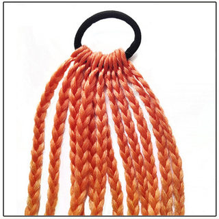 新品Braided Ponytail cm Women Band Hair Accessories Wig Head