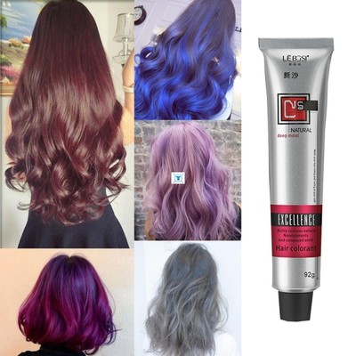 新品1pc 92ml Use Colour Cream grey purple red Hair Color Dye