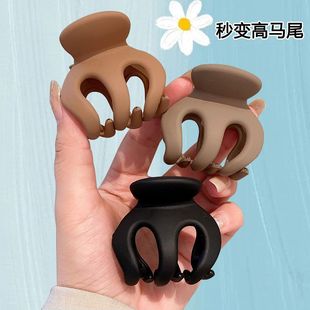 大号高马尾抓夹金晨同款 固定发夹爪夹女发卡碎发夹后脑勺鲨鱼夹子