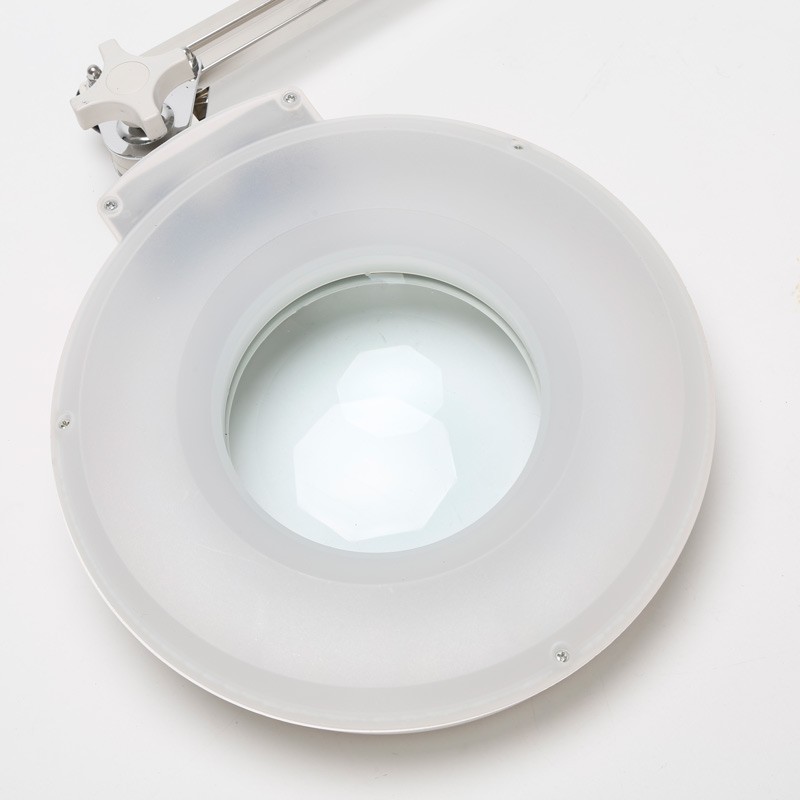 致旗德国工艺高倍夹台h式放大镜带LED灯10倍高清20老人阅读手机维