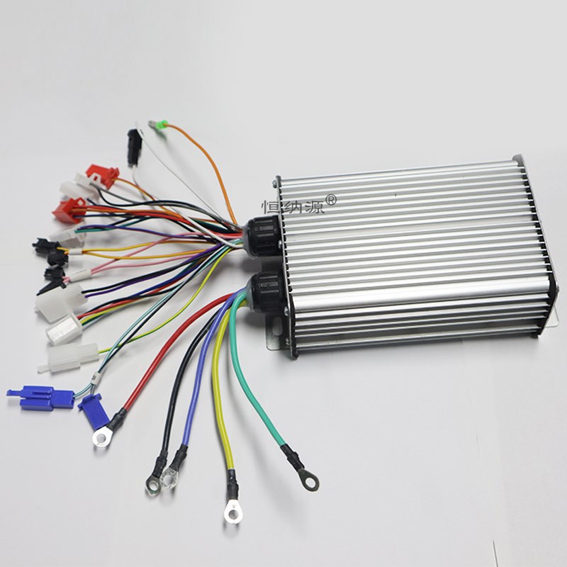 12管700W直流无o刷电机控制器免大线低速工地电动三轮工程手推车