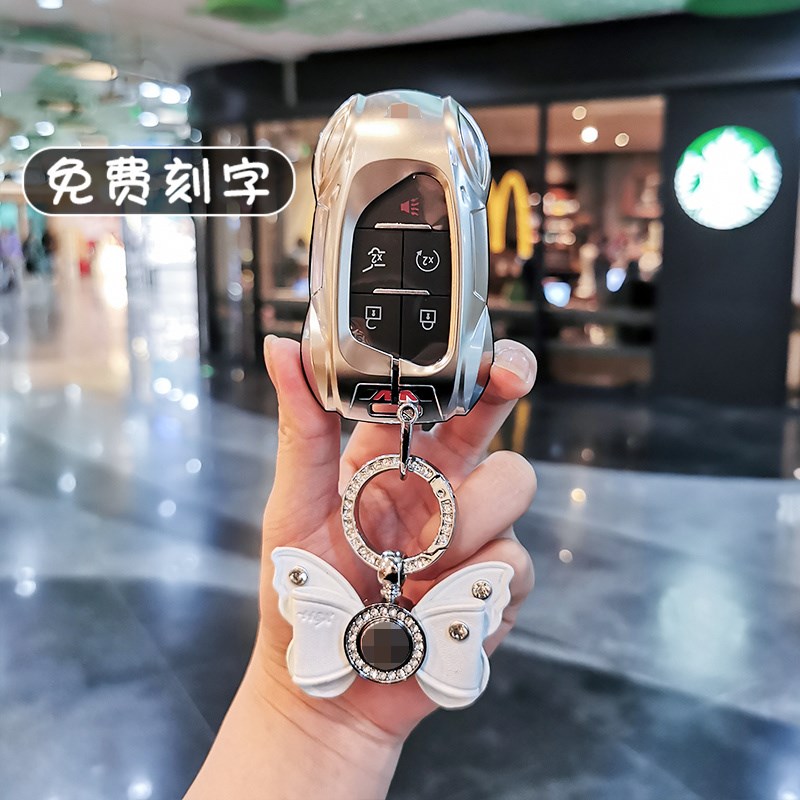 新款专用凯迪拉克CT5钥匙套XT5/xt6车xDts全包XT4壳CT6扣CT4女ats