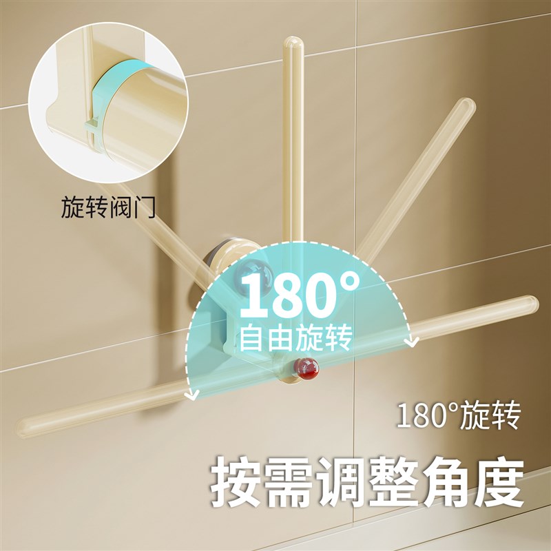 吸盘厨房纸挂架免打孔q多功能收纳保鲜膜懒人一次性抹布卷纸巾架