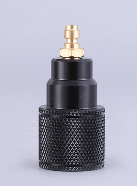 金钟罩气瓶连接头高压打气筒充气瓶转接头30mpaP 充气泵8mm快接头