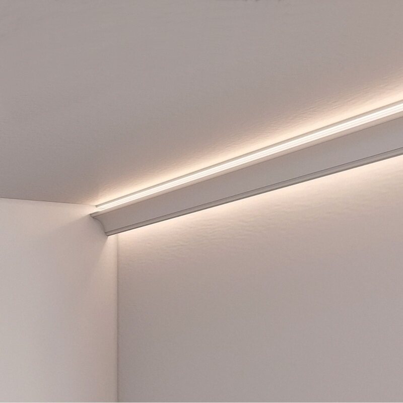 速发led两面发光线条灯发光顶角线灯带免吊顶免开槽天花石膏线灯