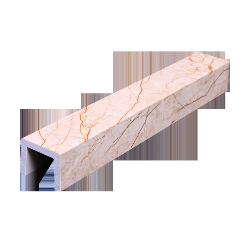 全新设计仿大理石纹浴室淋浴房挡水条 防J水条 隔水条 加高 预埋