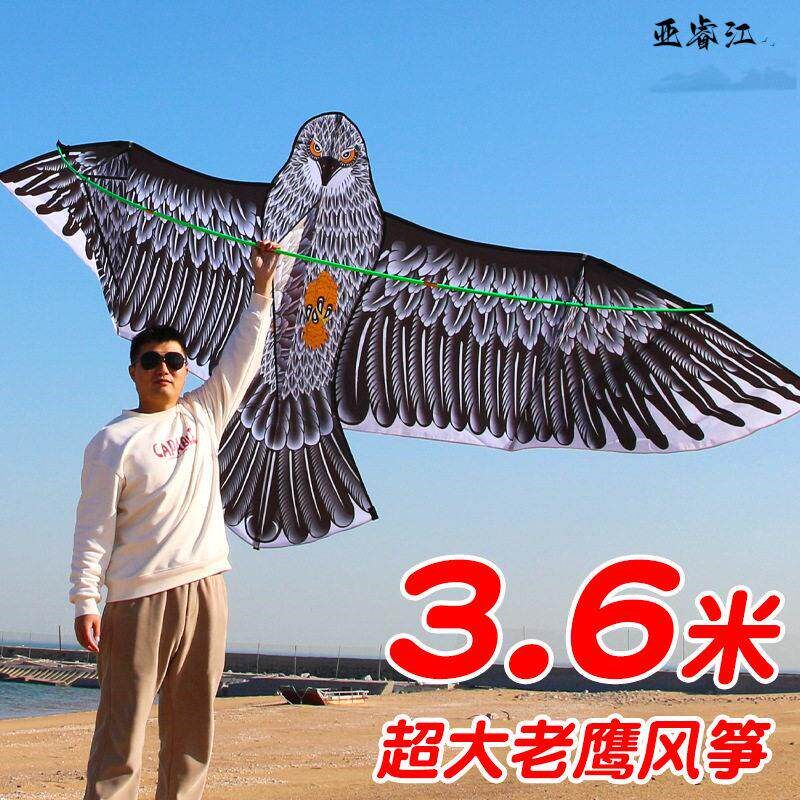 速发.6米老鹰风筝成人大人专用专业级前撑杆老鹰潍坊高档巨型大风