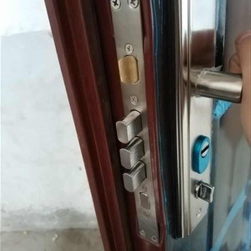 速发拉手大门锁家用通用型锁具厨房门铁艺盗门门房门防大大间锁整