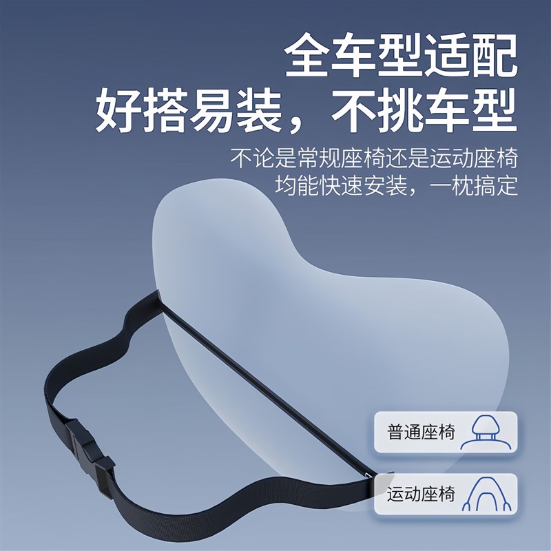 速发适用24款大众途观L专用头枕腰靠PRO靠枕记忆棉护颈枕202