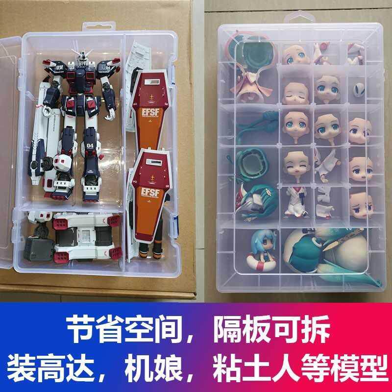 速发模理整专神器寿屋机娘粘土人型用收纳零件工具盒