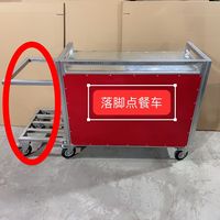 擺攤小推車可折疊多功能小吃車流動夜市手推車餐車移動地攤專用車