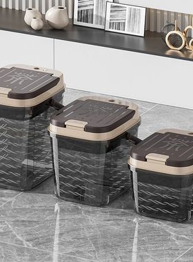 透明茶桶茶渣桶小号茶水桶客厅茶台废水桶茶盘排水桶茶具配件大号