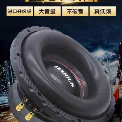 极速厂销汽车音响超重低音喇叭 丹麦10寸低音喇叭12寸重低音炮双
