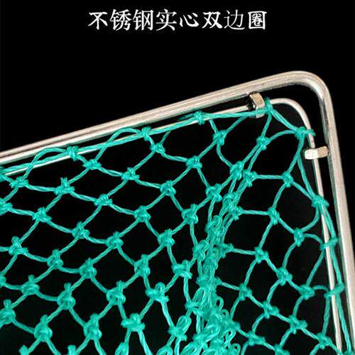 极速不锈钢捞网捞鱼网虾海鲜水产渔捞舀子超市饭店工具抄子操网全