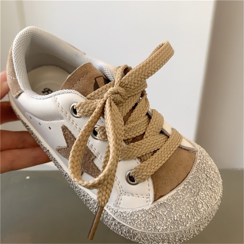 新品Girl sneakers Soft Girls Shoes For Kids Running Baby Fla
