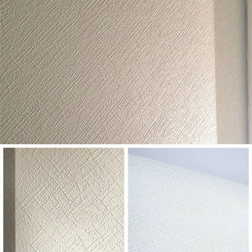 极速新品海基布墙吉布石头布发泡玻纤壁布刷漆墙布石英纤维布非自