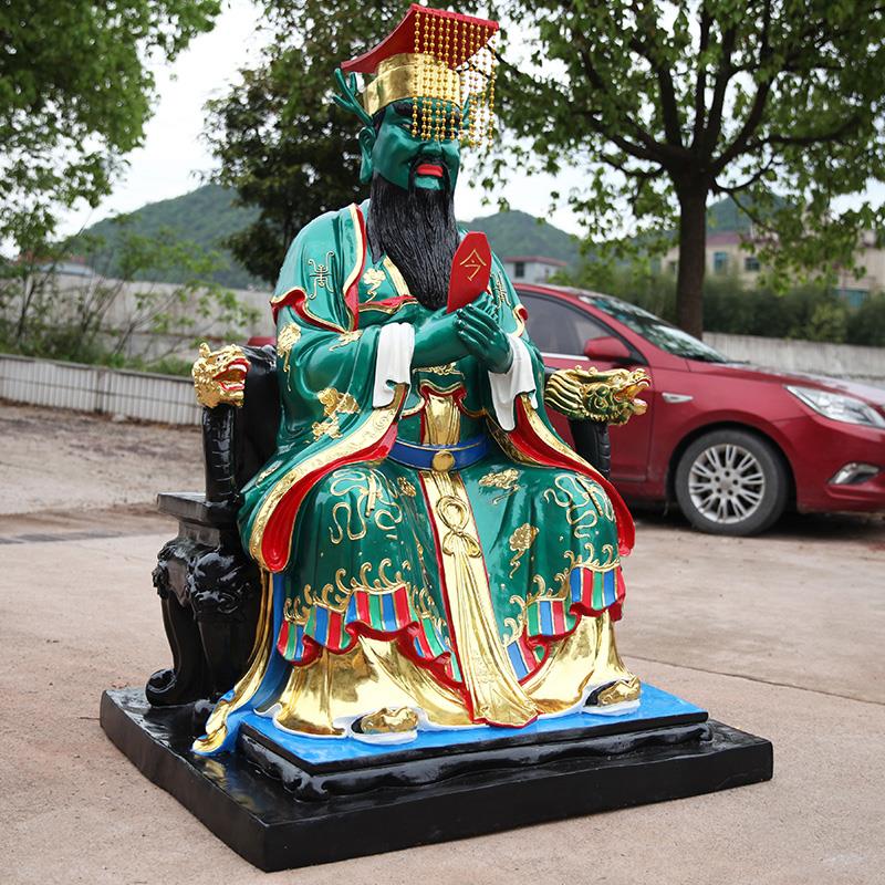 好货寺庙1米6龙王爷神像龙母四海东海龙王海神龙神风调雨顺树脂佛