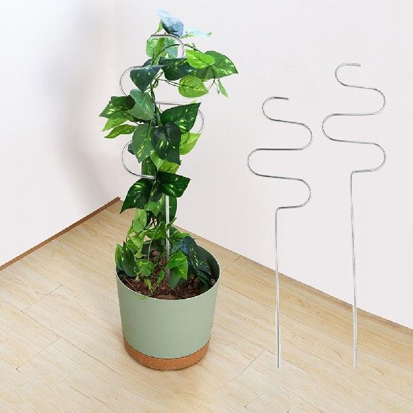 极速Stainless Steel  Practical Gardening Supplies Plant Fixe