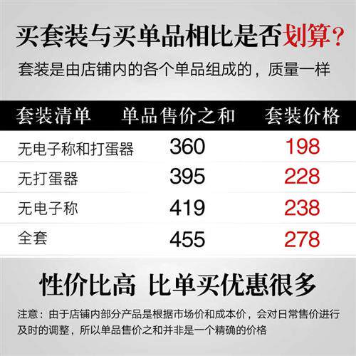 极速烘焙工具套装家用面包饼干烤箱新手入门烘培制作蛋糕用的模具