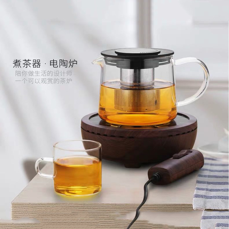 好货漏网玻璃耐高温大容量泡茶壶内置滤网茶水分离壶沏茶壶煮茶壶