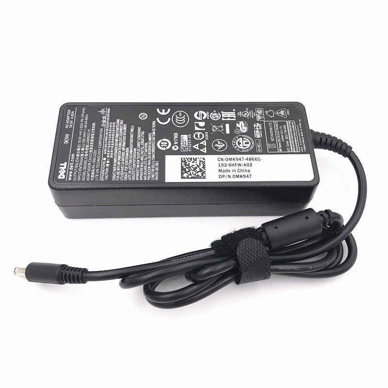 极速全新戴尔笔记型电脑电源配接器 19.5V4.62A 90W电脑充电器 小