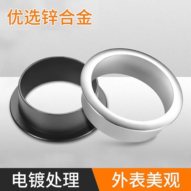 好货锌合金孔洞装饰盖书桌面开孔装饰圈电视墙穿线孔盖电脑桌面封