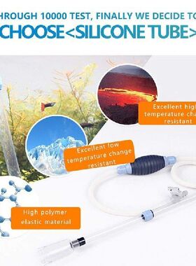 Manual Aquarium Water Changer Filter Fish Tank Water