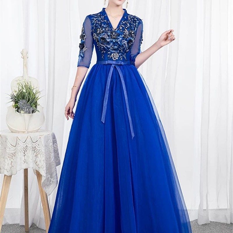 新款彩纱音乐舞台独唱艺考女长款演出服蓬蓬裙影楼服装主持晚礼服,女装/女士精品,礼服/晚装,淘宝优惠券,粉丝福利购,淘宝优惠卷