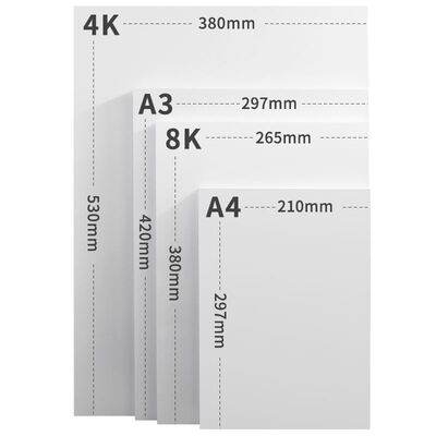 好货White card paper A4 thick A3 print A4 paper 300g printin