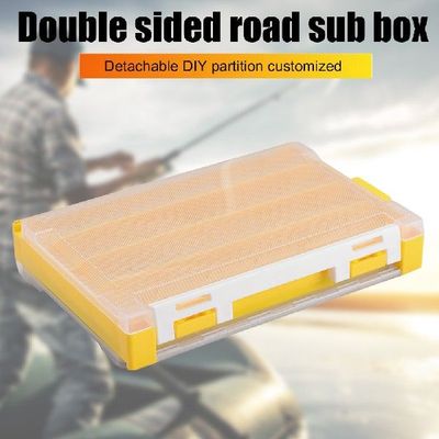 New Doubl Layer Fishing Tackle Box,DIY Quick Disassembly Mul
